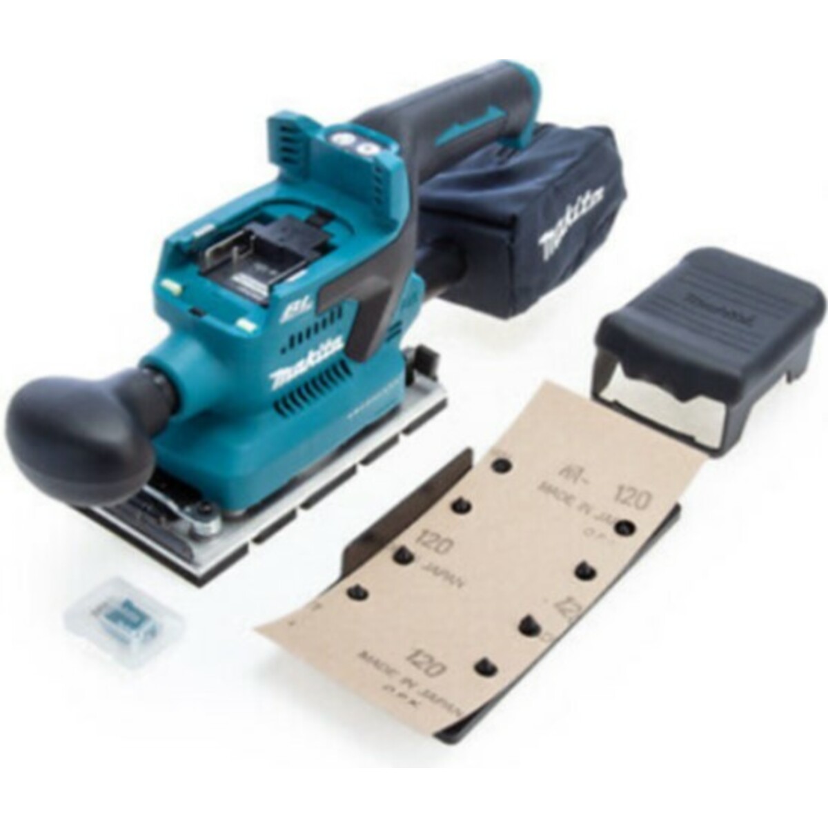 Виброшлифовальная машина Makita DBO381ZU (Цвет: Blue)