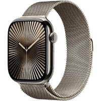 Умные часы Apple Watch Series 10 46mm Titanium Case with Milanese Loop M/L (Цвет: Natural)