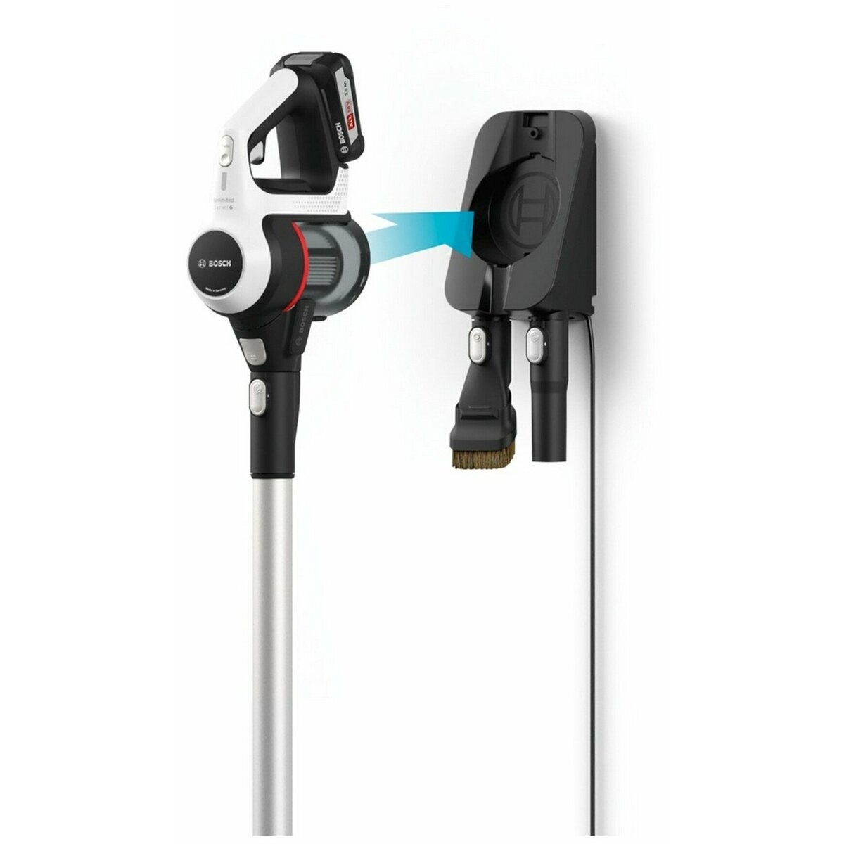 Пылесос беспроводной Bosch BCS611AM (Цвет: White)