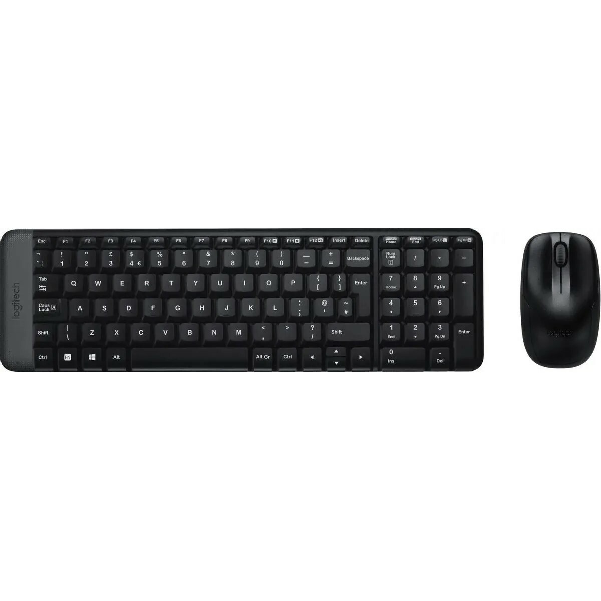 Клавиатура + мышь Logitech MK220, черный