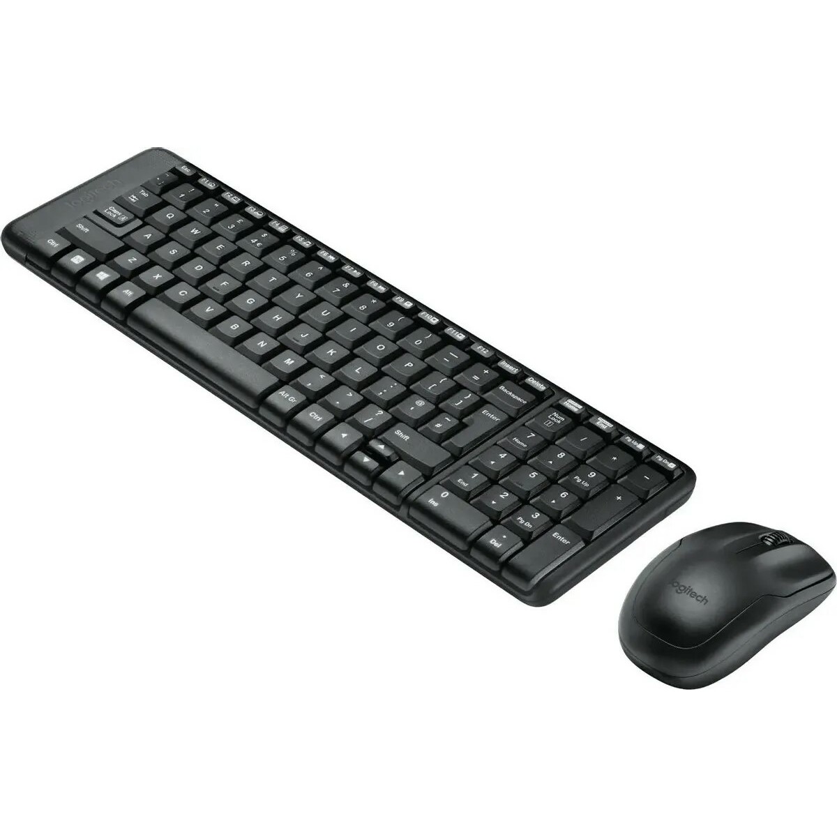 Клавиатура + мышь Logitech MK220, черный