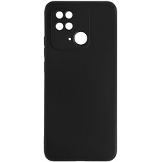 Чехол-накладка Borasco MicroFiber Case для смартфона Xiaomi Redmi 10C, черный