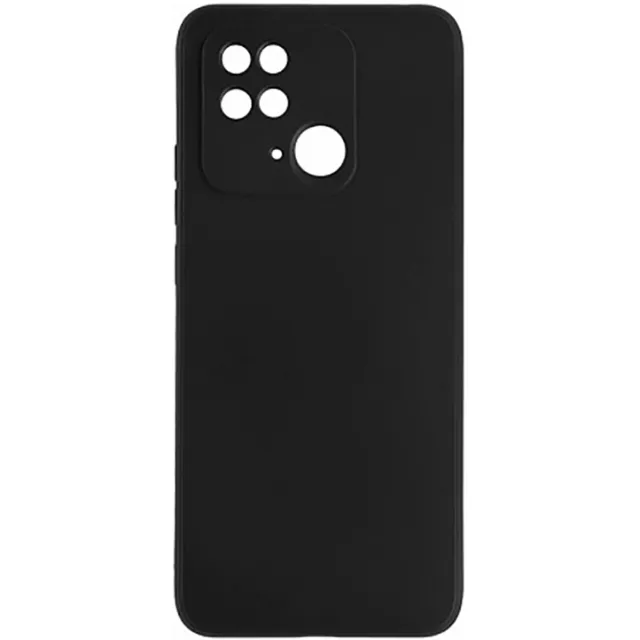 Чехол-накладка Borasco MicroFiber Case для смартфона Xiaomi Redmi 10C, черный