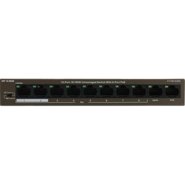 Коммутатор IP-Com F1110P-8-63W Коммутатор IP-Com F1110P-8-63W