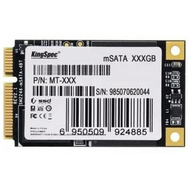Накопитель SSD Kingspec mSATA 512Gb MT-512