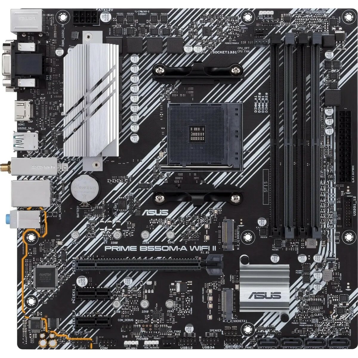 Материнская плата Asus PRIME B550M-A WIFI II 