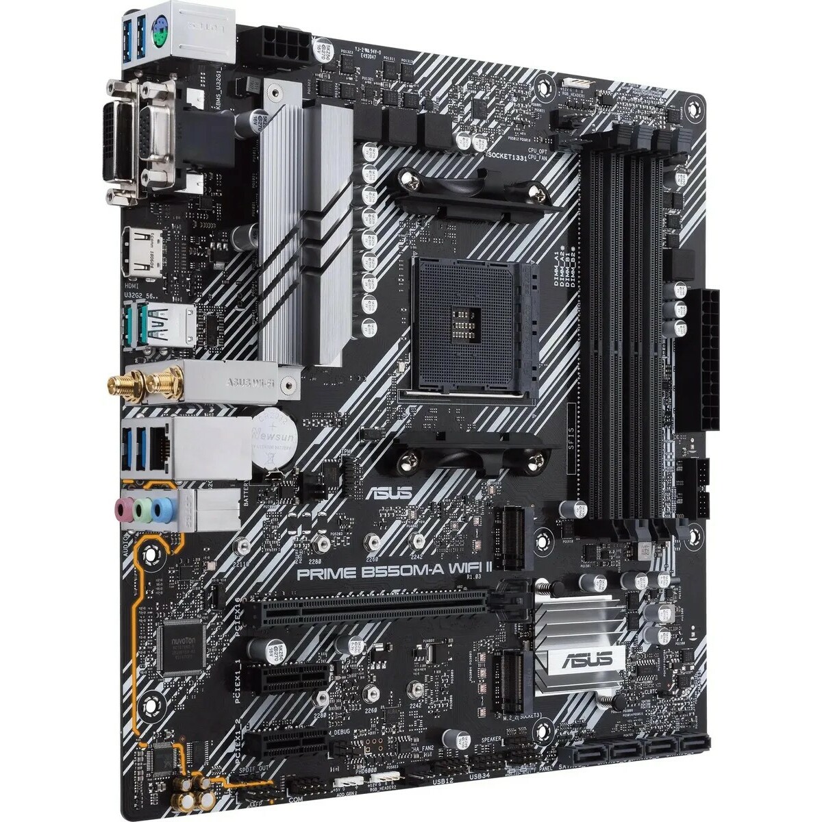 Материнская плата Asus PRIME B550M-A WIFI II 