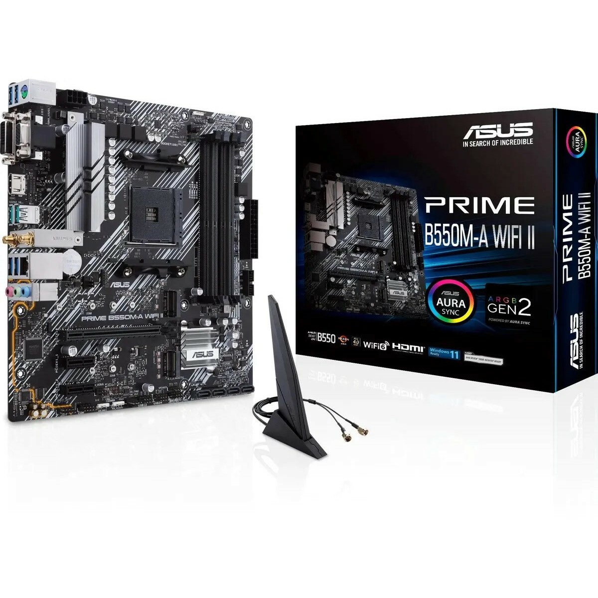 Материнская плата Asus PRIME B550M-A WIFI II 