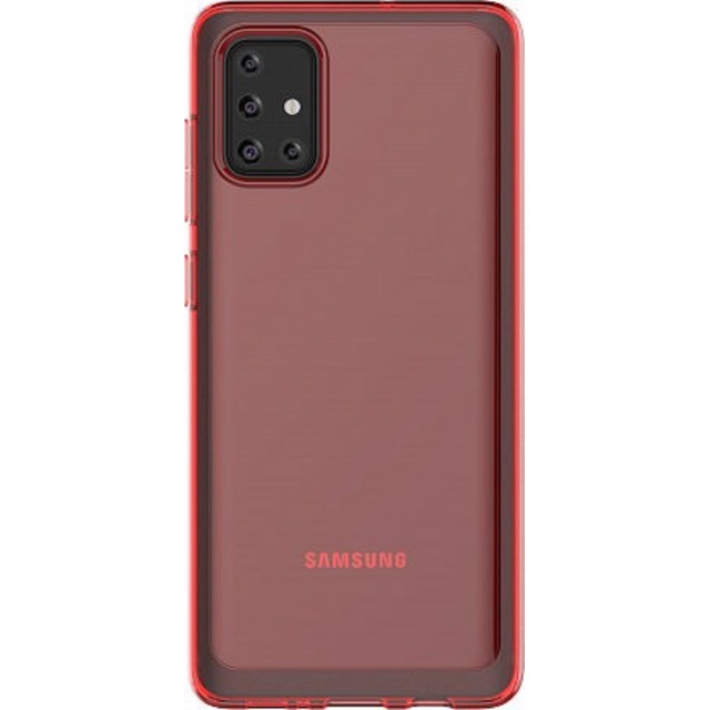 Чехол-накладка Araree A Cover для смартфона Samsung Galaxy A71 (Цвет: Red)