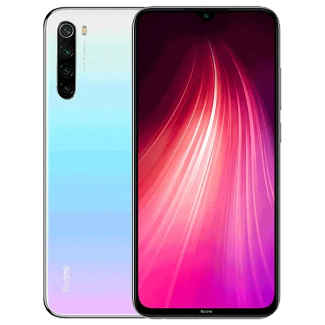 Смартфон Xiaomi Redmi Note 8 4 / 64Gb Global (Цвет: Moonlight White)