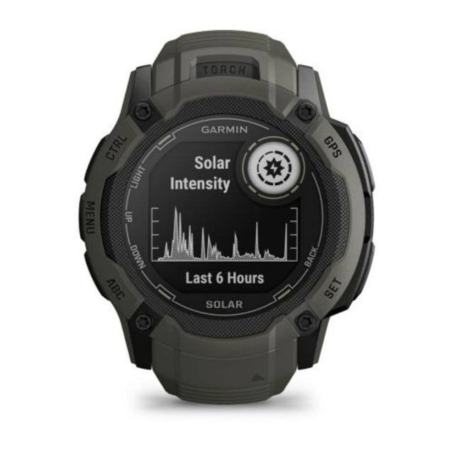 Умные часы Garmin Instinct 2X Solar (Цвет: Moss)
