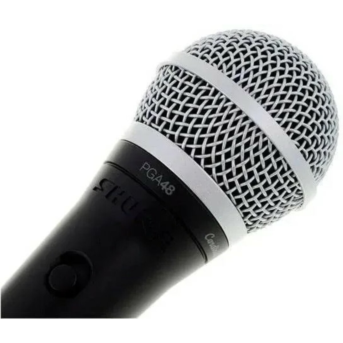 Микрофон проводной Shure PGA48-QTR-E, черный