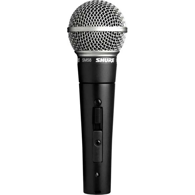 Микрофон проводной Shure SM58SE (Цвет: Black / Silver)