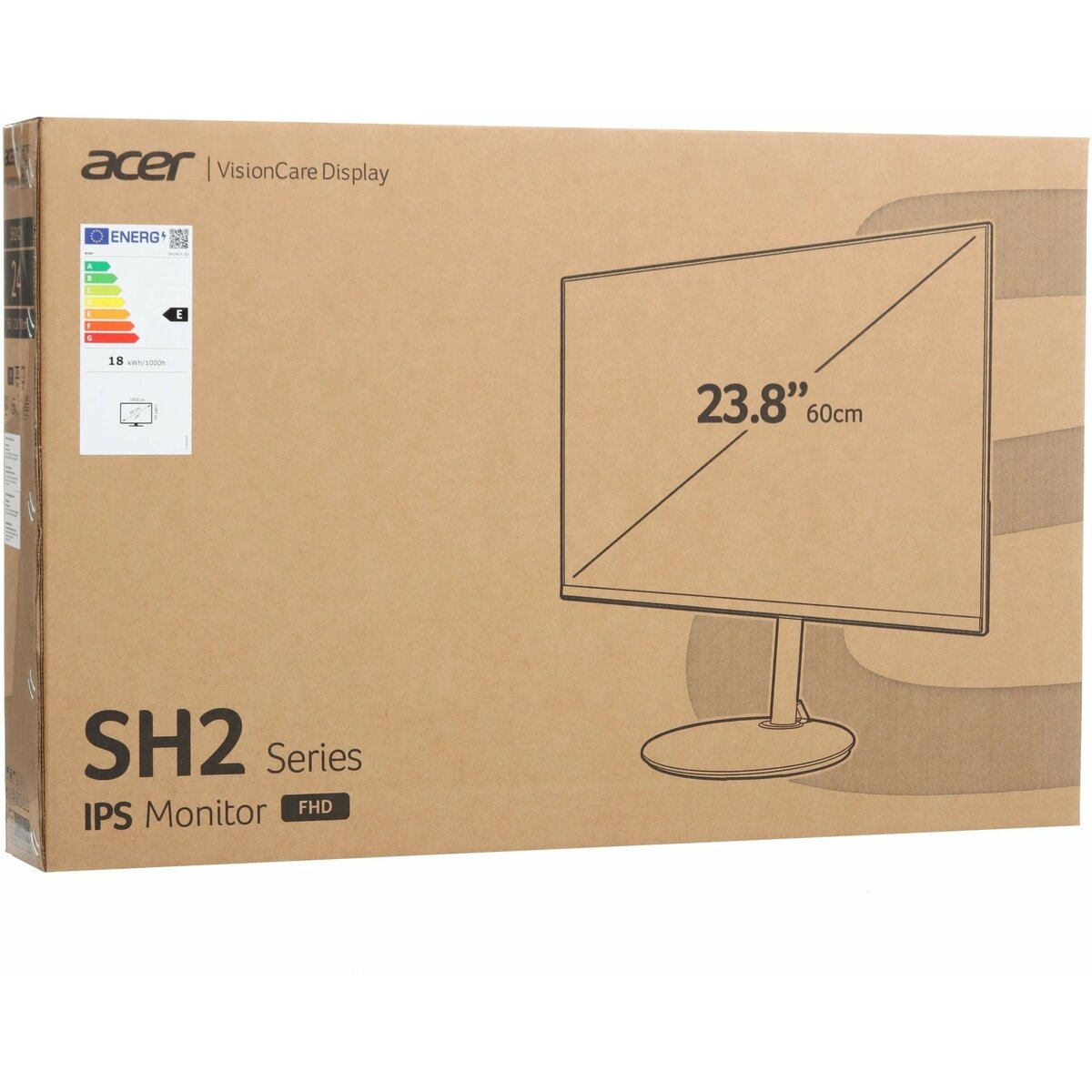 Монитор Acer 24" SH242YG0bmihux, черный 