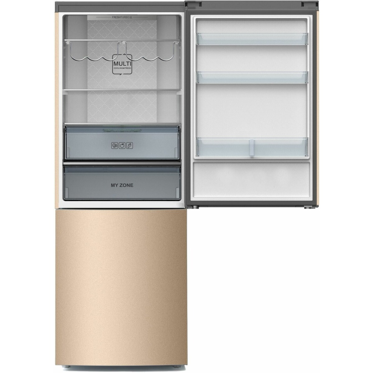 Холодильник Haier C4F 744 CGG (Цвет: Gold)