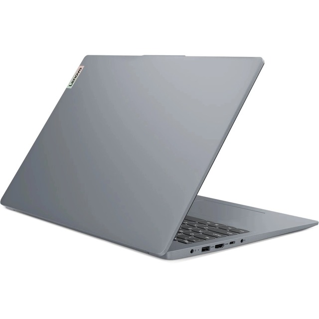 Ноутбук Lenovo IdeaPad Slim 3 15ABR8 Ryzen 7 7730U 16Gb SSD512Gb AMD Radeon 15.6 TN FHD (1920x1080) noOS grey WiFi BT Cam (82XM00EYIN)