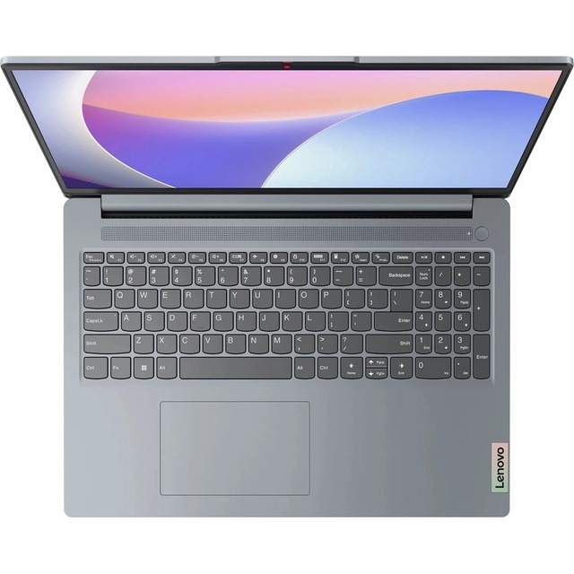 Ноутбук Lenovo IdeaPad Slim 3 15ABR8 Ryzen 7 7730U 16Gb SSD512Gb AMD Radeon 15.6 TN FHD (1920x1080) noOS grey WiFi BT Cam (82XM00EYIN)