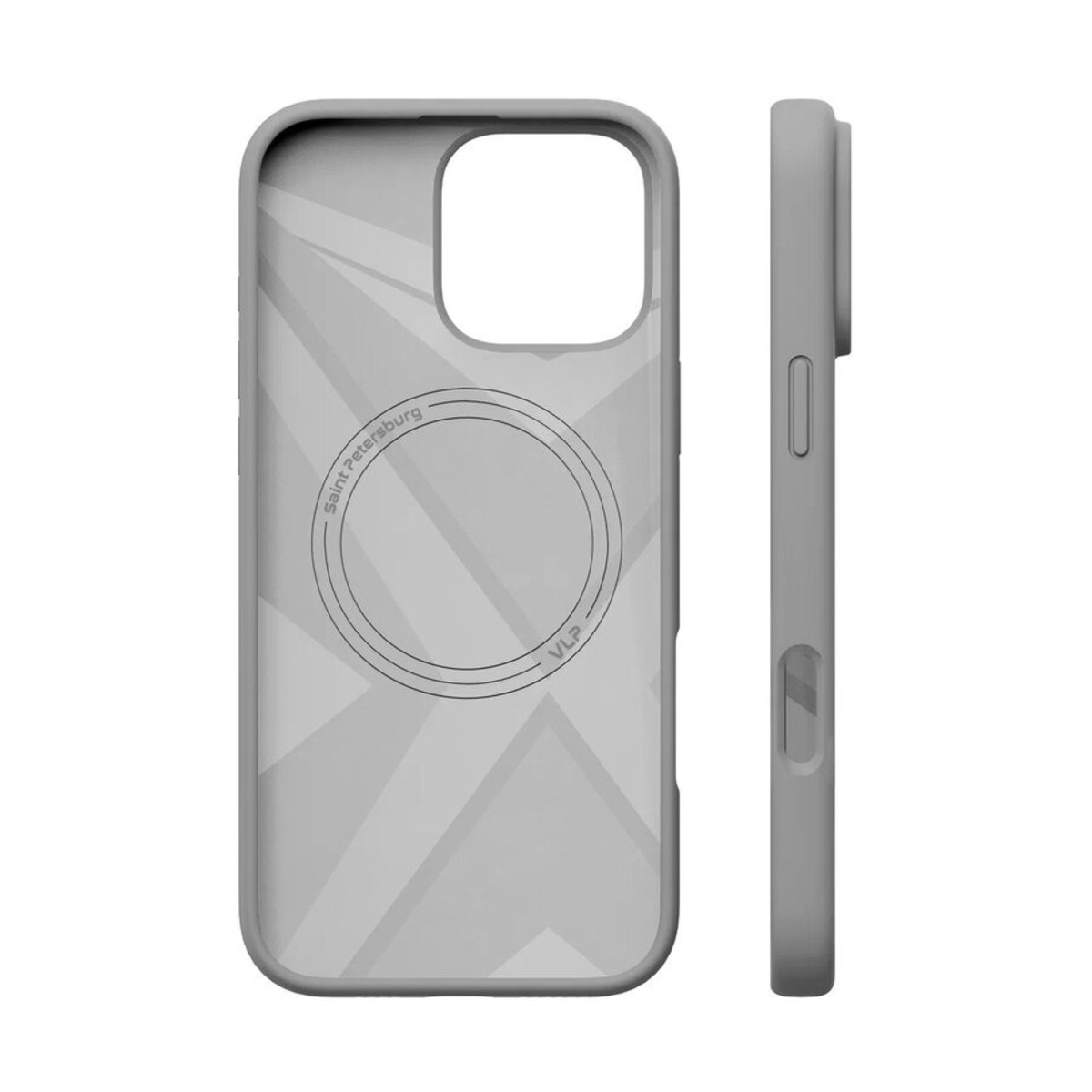 Чехол-накладка VLP Aster Case with MagSafe для смартфона Apple iPhone 16 Pro Max (Цвет: Grey)