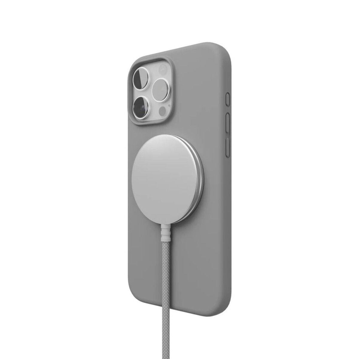 Чехол-накладка VLP Aster Case with MagSafe для смартфона Apple iPhone 16 Pro Max (Цвет: Grey)