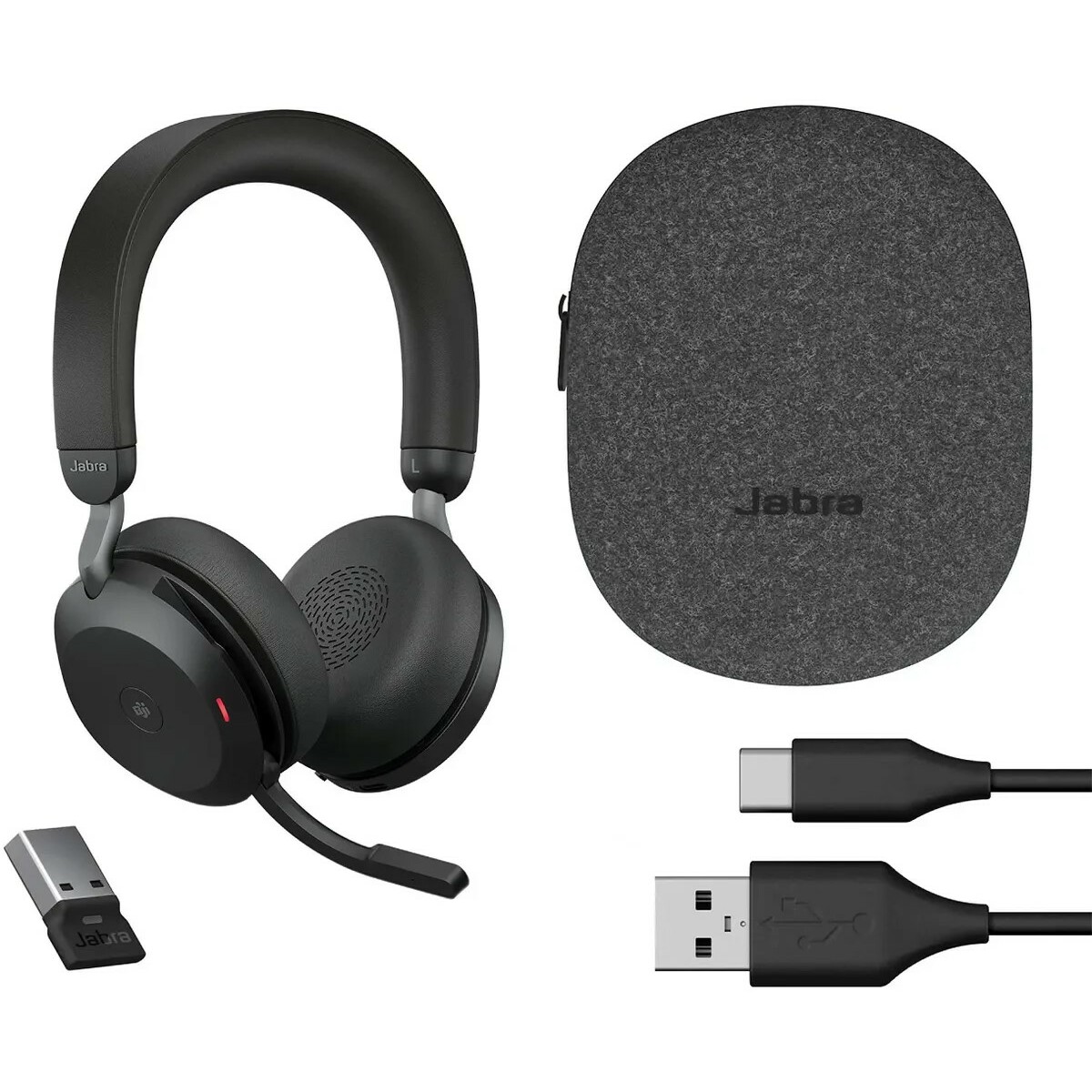 Компьютерная гарнитура Jabra Evolve2 75, черный