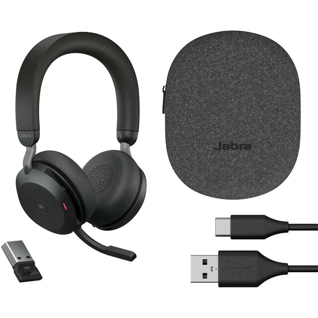 Компьютерная гарнитура Jabra Evolve2 75, черный