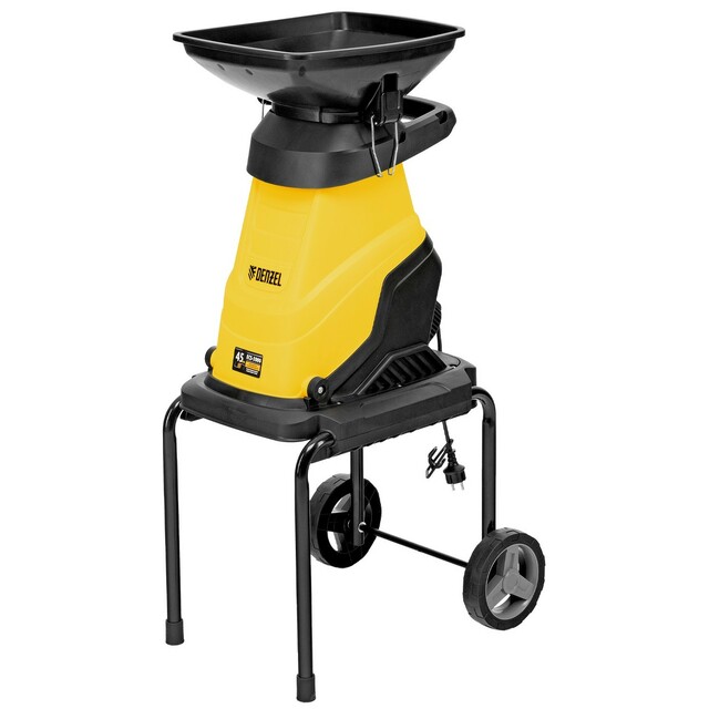 Садовый измельчитель DENZEL ECS-3000 (Цвет: Yellow)