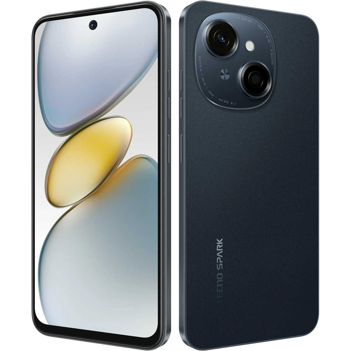 Смартфон Tecno Spark Go 1 3 / 128Gb (Цвет: Startrail Black)