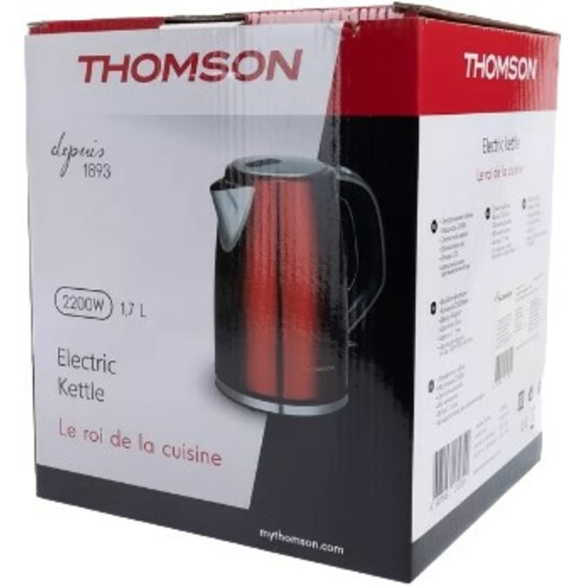 Чайник Thomson K30E-4001 (Цвет: Red)
