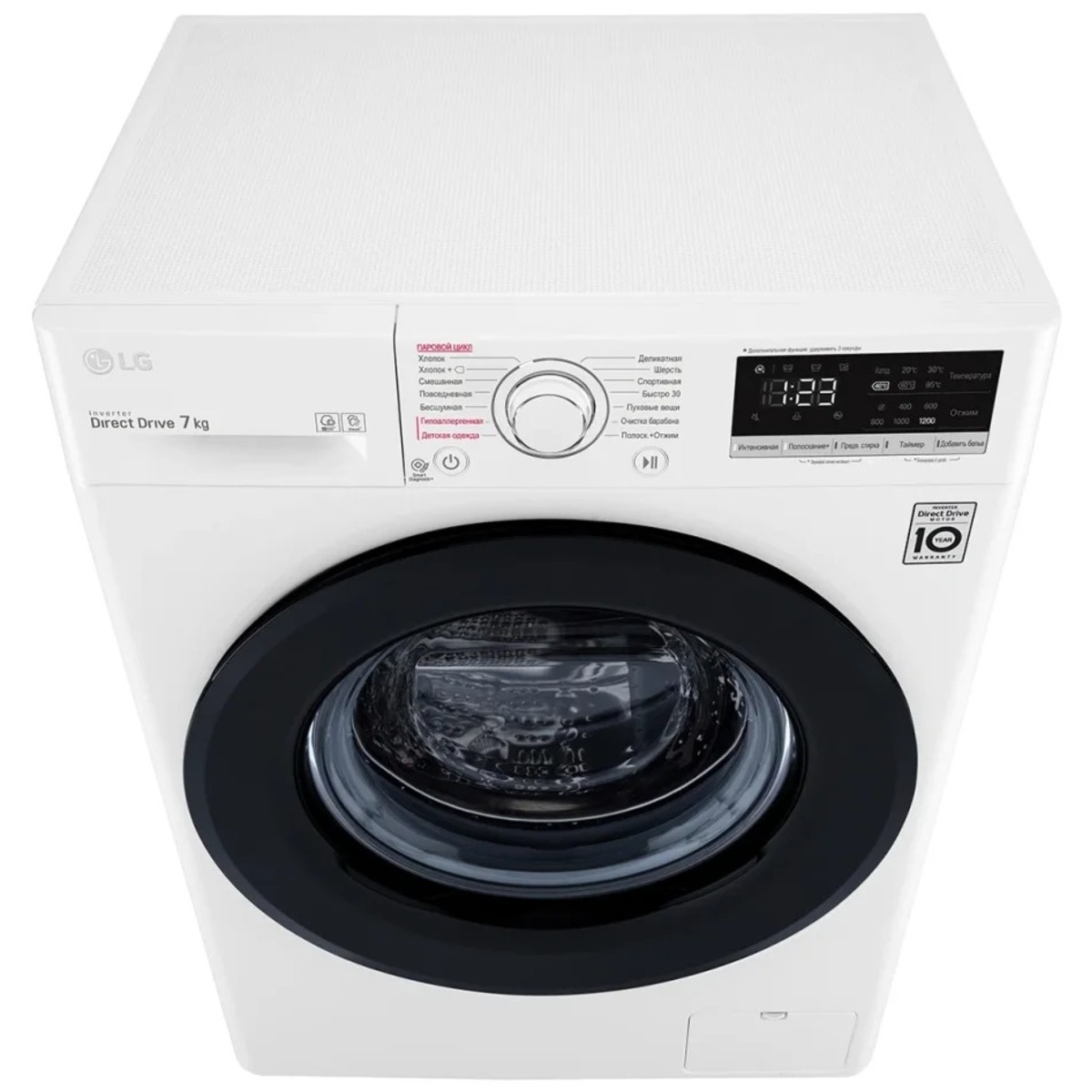Стиральная машина LG F2V3HS6W (Цвет: White)