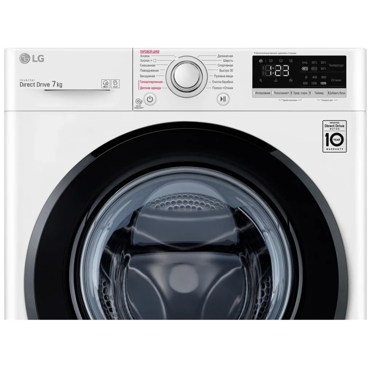Стиральная машина LG F2V3HS6W (Цвет: White)