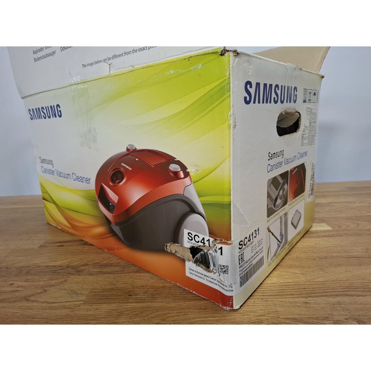 Пылесос Samsung VCC4131S37 (Цвет: Red)