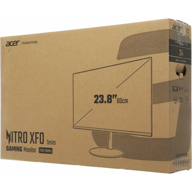 Монитор Acer 24" XF240YW5bmiiphx, черный 