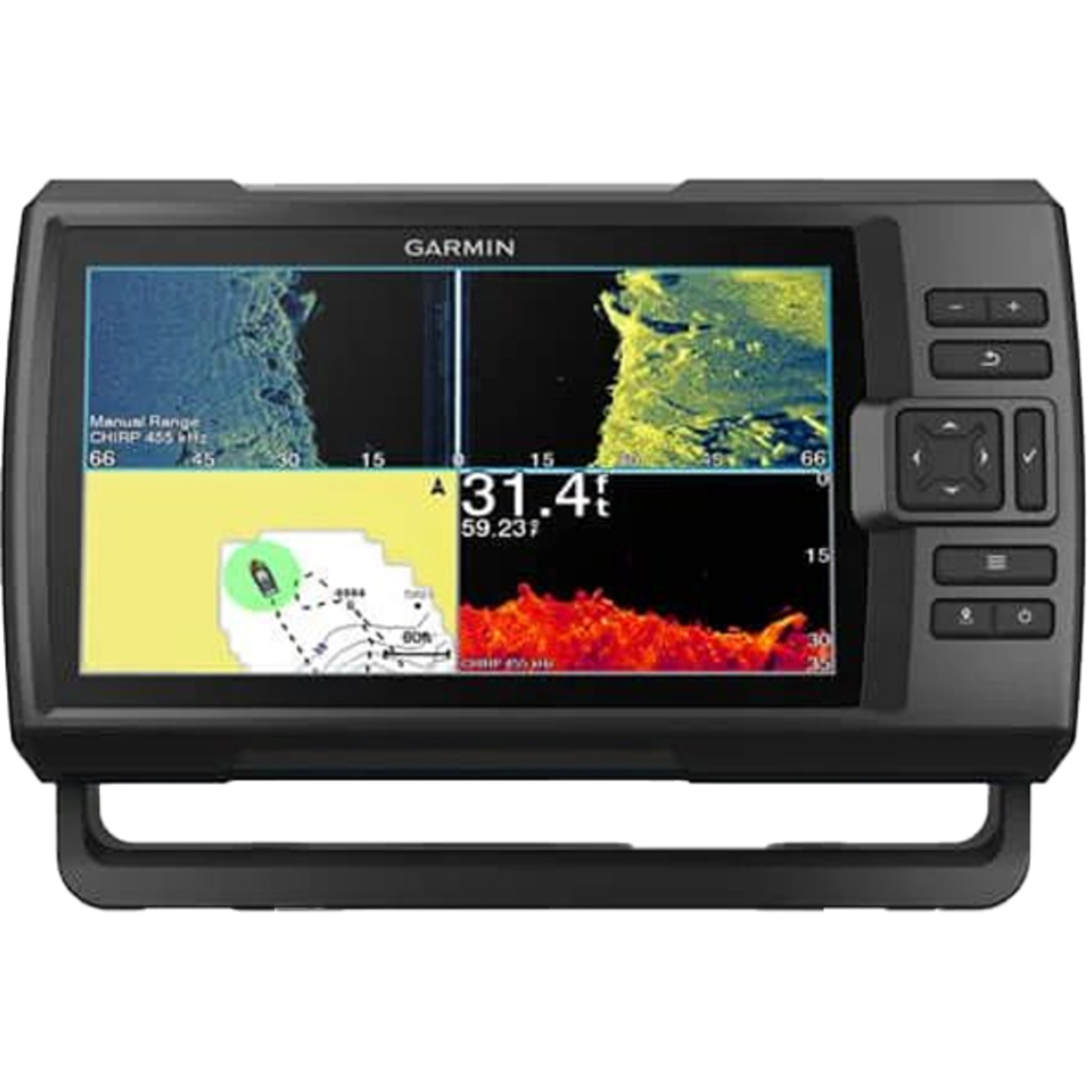 Эхолот Garmin Striker Vivid 9SV + GT52HW-TM Transducer, черный
