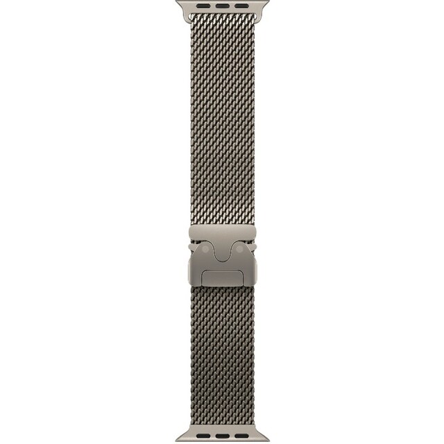 Умные часы Apple Watch Ultra 2 (2024) 49mm Titanium Case with Titanium Milanese Loop M (Цвет: Natural)