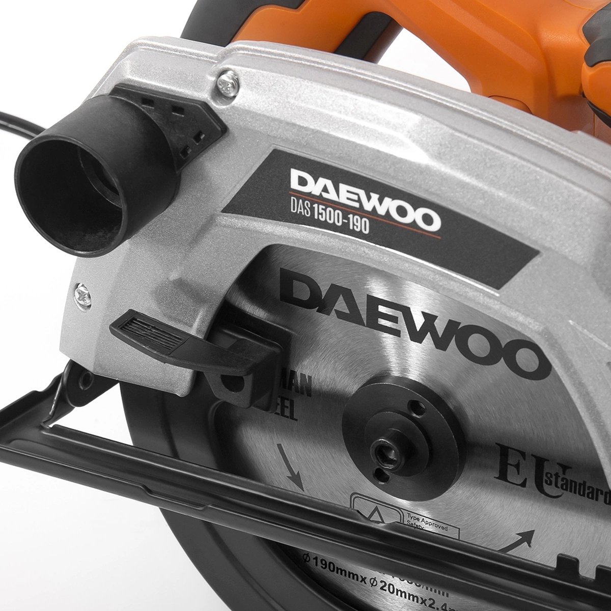 Циркулярная пила Daewoo DAS 1500-190 (Цвет: Orange)