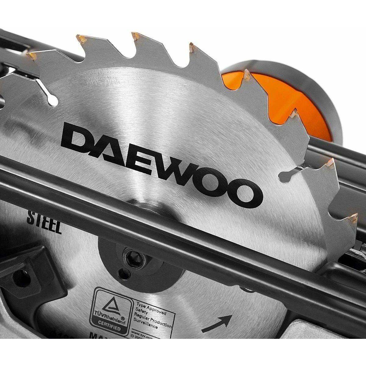 Циркулярная пила Daewoo DAS 1500-190 (Цвет: Orange)