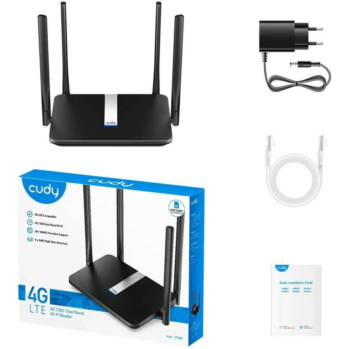 Wi-Fi роутер Cudy LT500 