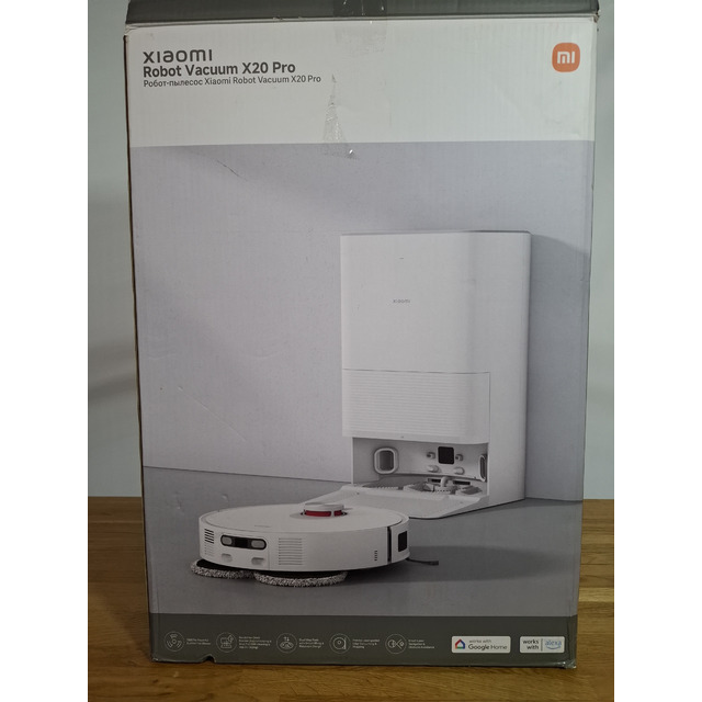 Робот-пылесос Xiaomi Robot Vacuum X20 Pro, белый