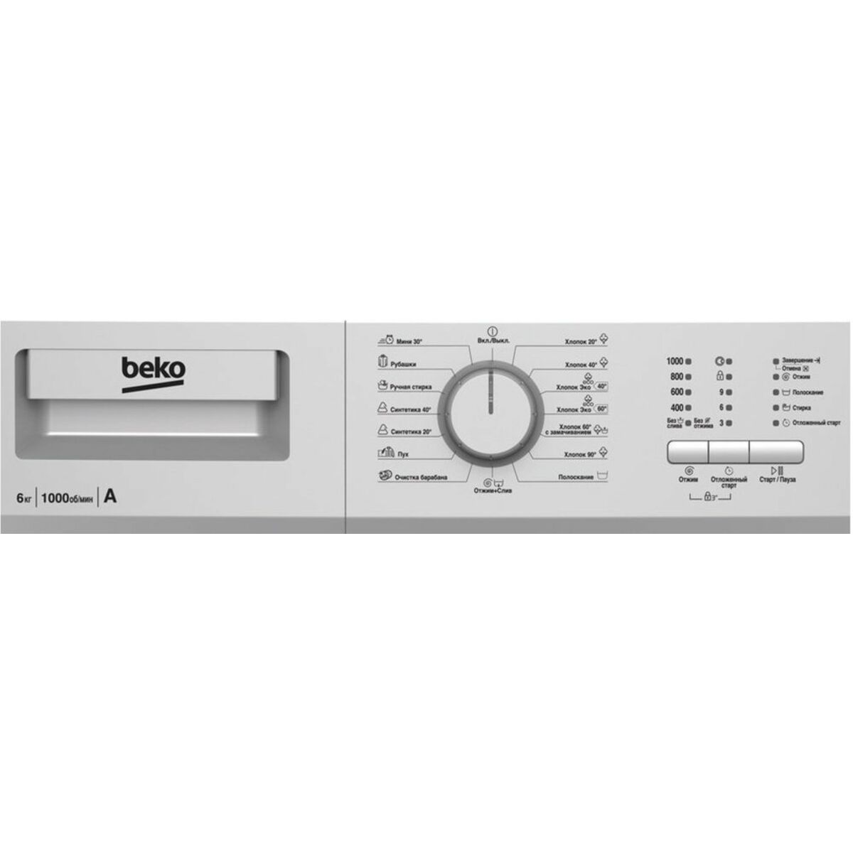 Стиральная машина Beko WRE 65P1 BSS (Цвет: Silver)