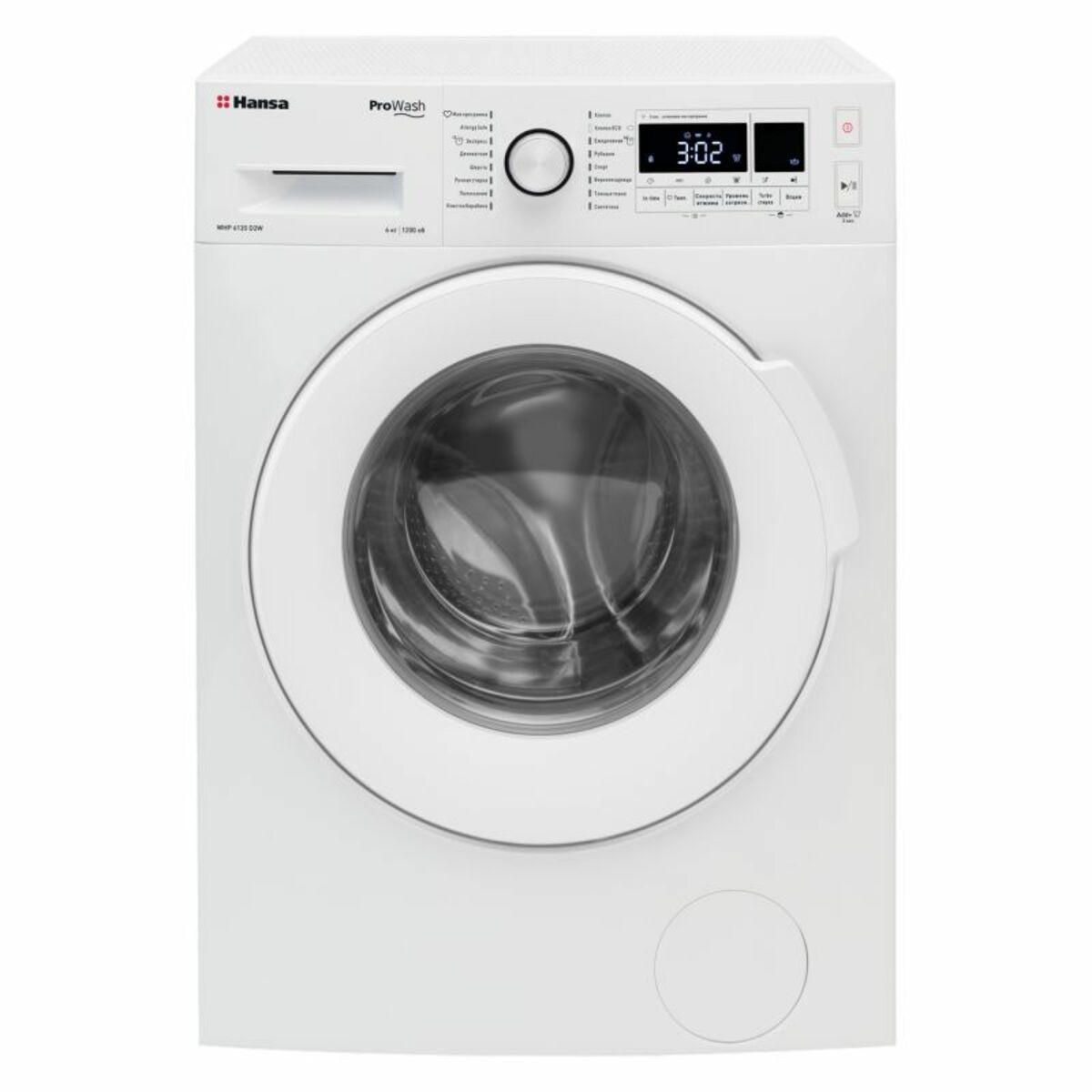 Стиральная машина Hansa WHP 6120 D2W (Цвет: White)