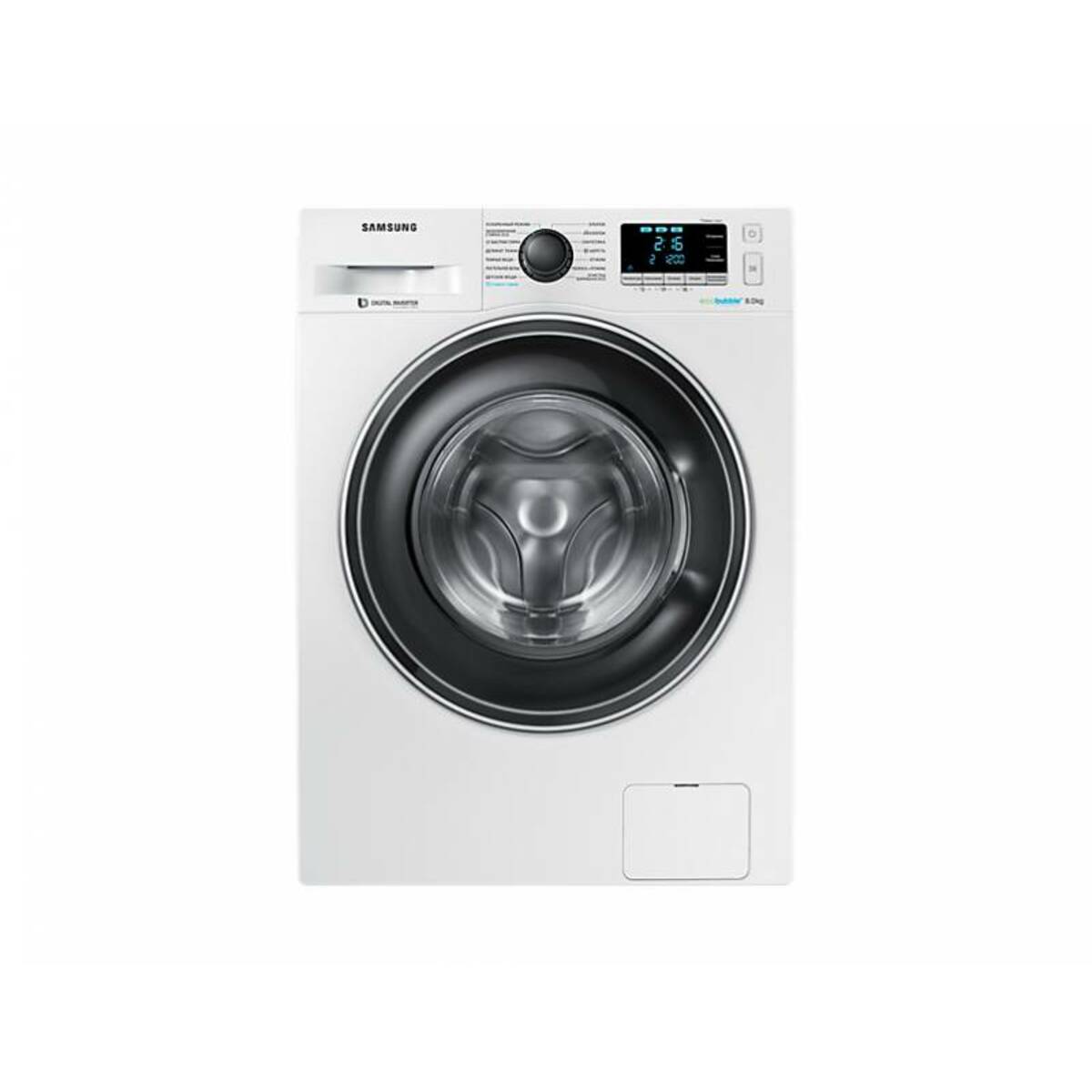 Стиральная машина Samsung WW80K62E07WDLP (Цвет: White)