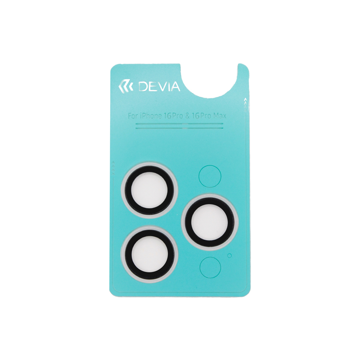 Защитное стекло для камеры Devia Peak Series Lens Protector для iPhone 16 Pro / 16 Pro Max (Цвет: Clear)