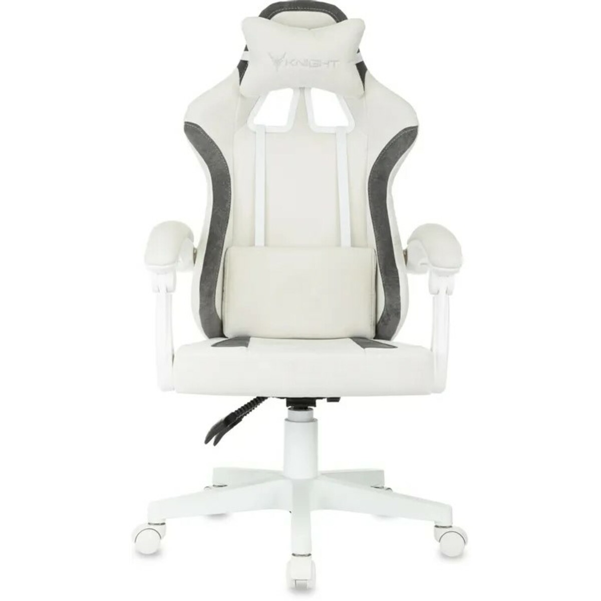 Кресло игровое Knight Wolf WH, белый