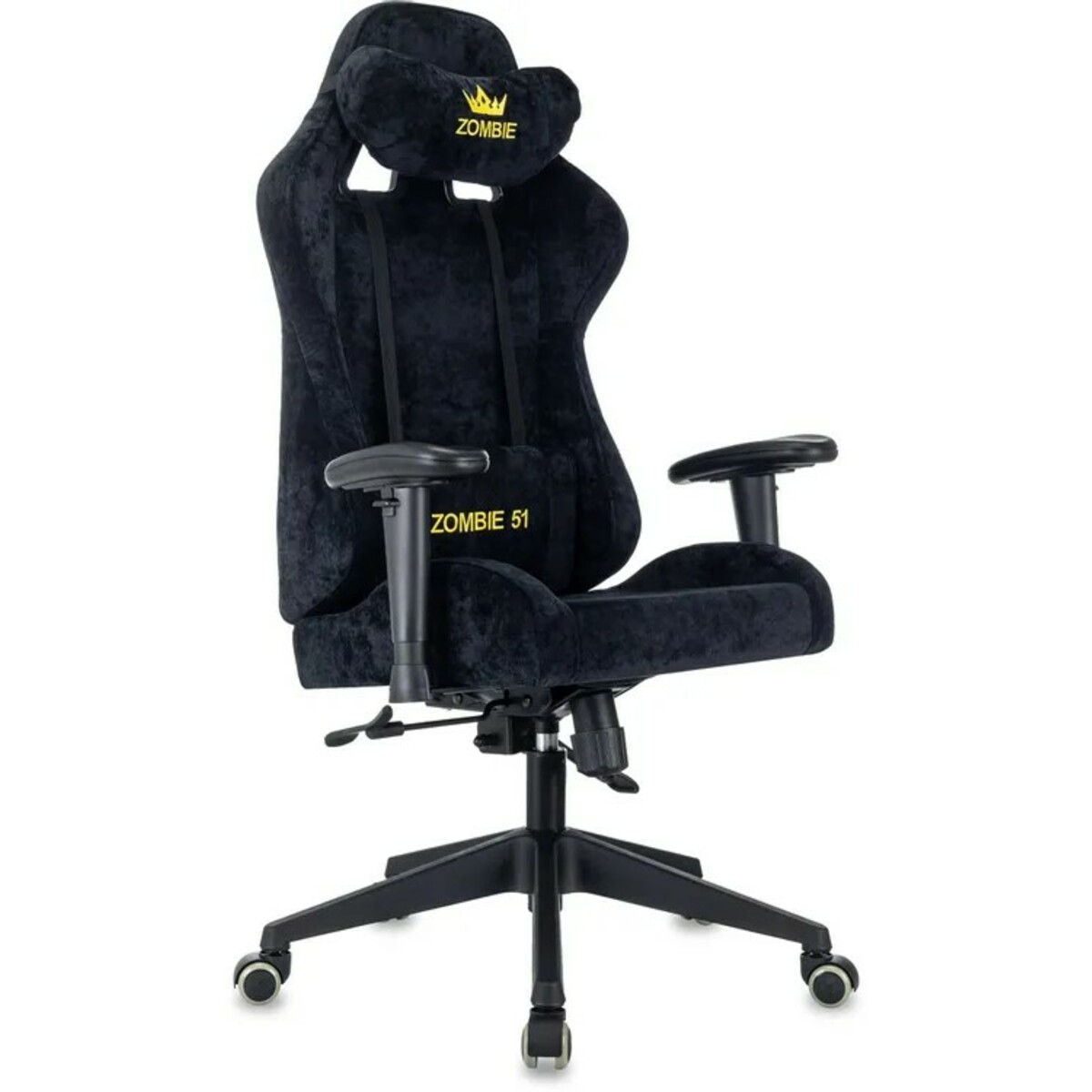 Кресло игровое Zombie 51, черный 