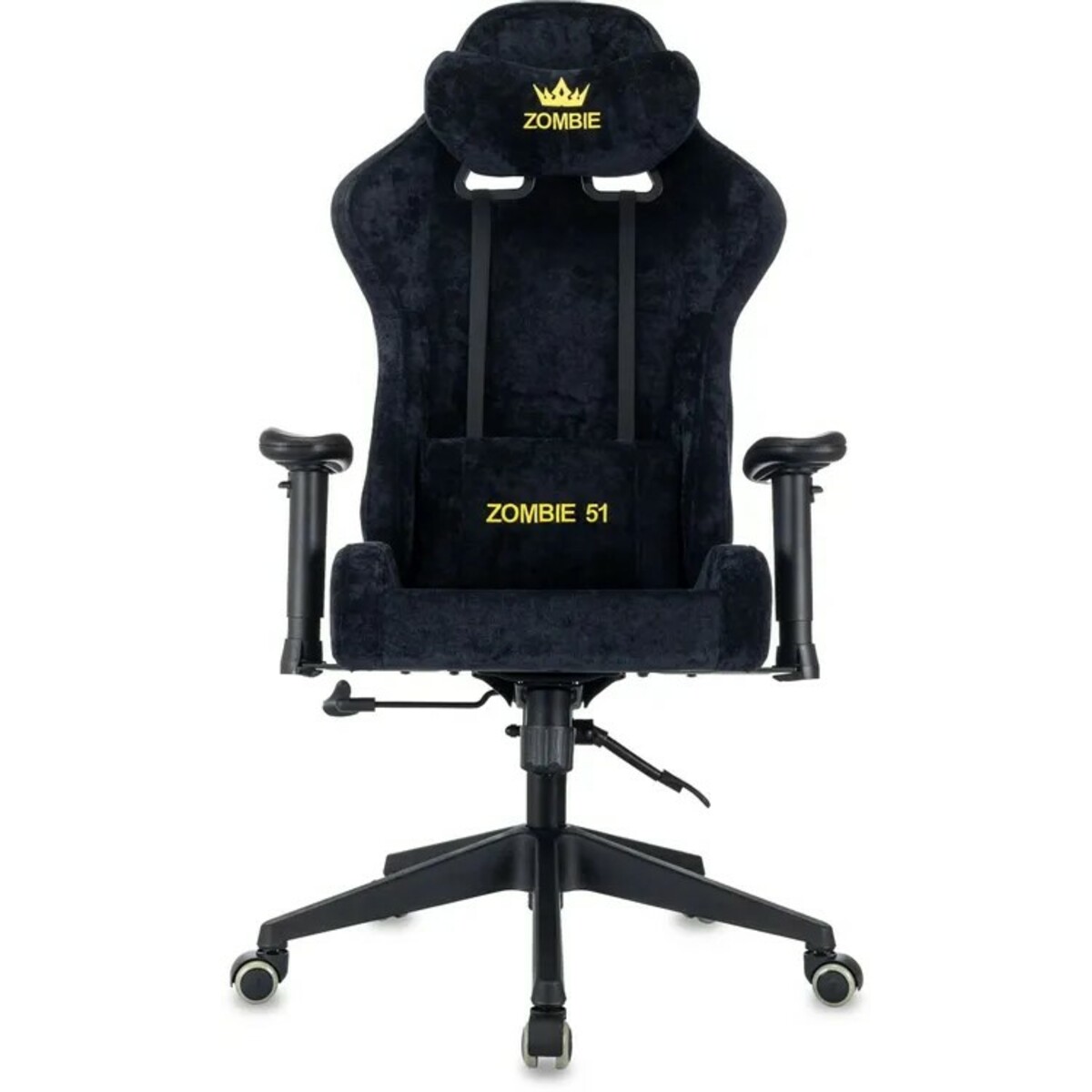 Кресло игровое Zombie 51, черный 
