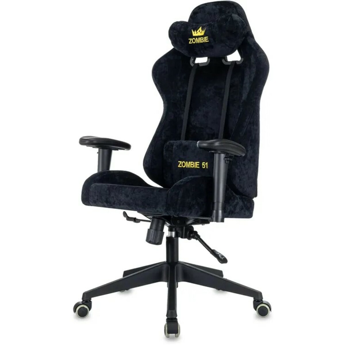 Кресло игровое Zombie 51, черный 