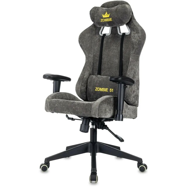 Кресло игровое Zombie 51 (Цвет: Gray) Кресло игровое Zombie 51 (Цвет: Gray)