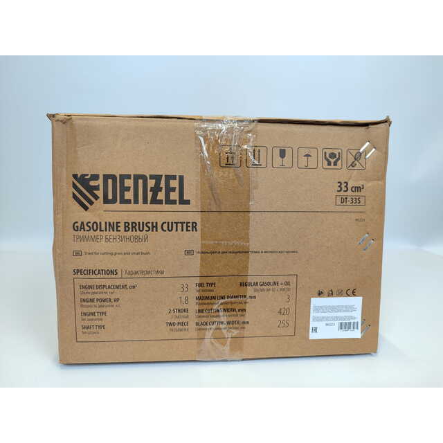 Триммер бензиновый Denzel DT-33S (Цвет: Yellow) Триммер бензиновый Denzel DT-33S (Цвет: Yellow)