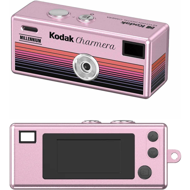 Фотоаппарат Kodak Charmera Keychain Digital Camera Millennium Edition + Kodak MicroSD 16Gb (Цвет: Random Сolor)