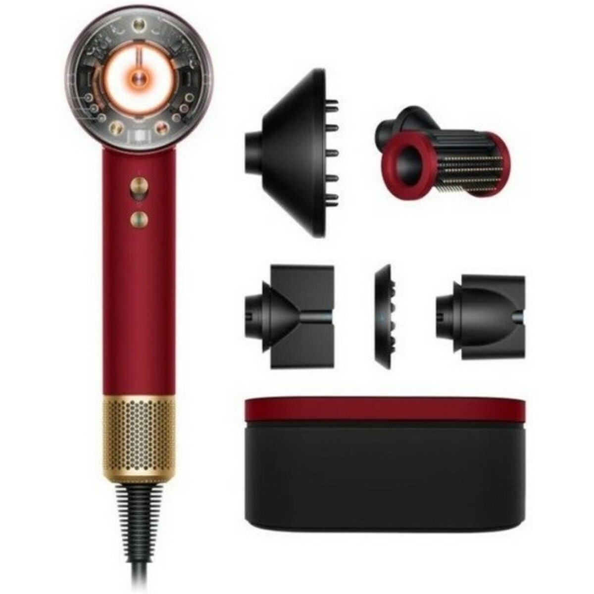 Фен Dyson Supersonic HD16 (Цвет: Red Velvet / Gold) 